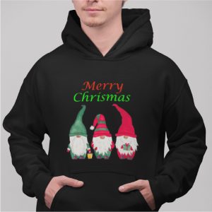 Santa Claus Black Hoodie